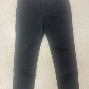 Brax Cooper Fancy Regular Fit Black Textured Men's Black Jeans